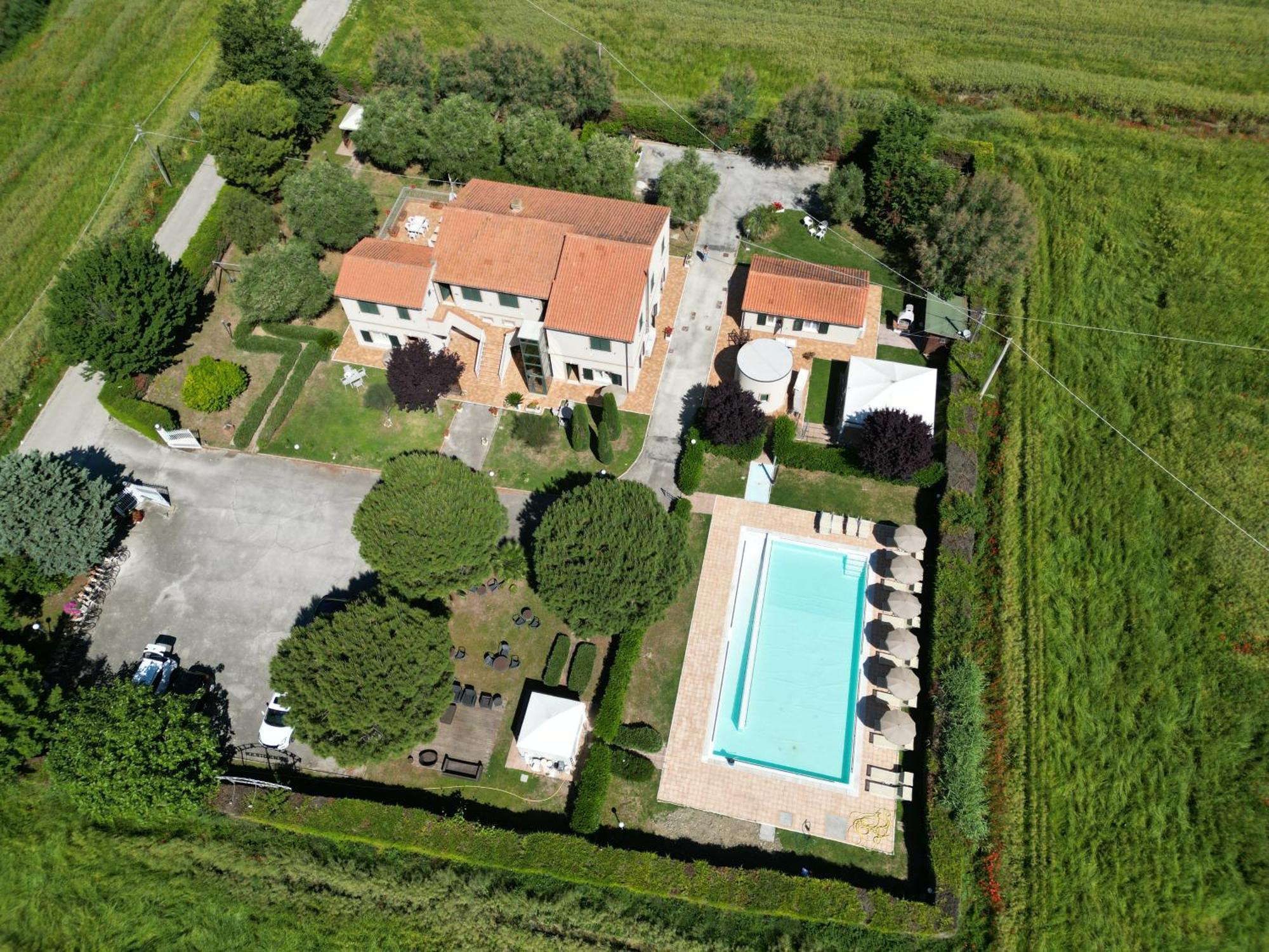Villa Chiara Порто-Реканати Экстерьер фото